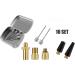 Szshimao Bicycle Valve Adapter Set | AV DV SV Compatibility | Inflating Needles for Sports Balls Bicycles & More - International Shipping Available - Buy Online on GoSupps.com