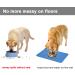Moacc Slipproof & Waterproof Feed Mats for Dogs & Cats - Silicone Base 54x38cm - Blue - Buy Online on GoSupps.com