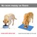 Moacc Silicone Feed Mats for Dogs & Cats | Slipproof & Waterproof Food Base Pad | Blue 47x30cm - Perfect for Pets! - Buy Online on GoSupps.com