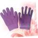 HAPINARY Cracked Skin Socks Spa Socks Moisture Socks Skin Care Gloves Jojoba Oils Hands Whitening Gloves Cracked Skin Gloves Spa Moisturizing Gloves Women Purple Gel Cosmetic medium - Buy Online on GoSupps.com