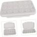 Zerodeko Egg Storage Box Drawers Food Tray Dispenser Egg Cartons Plastic Egg Holder Dog Duck Eggs re-usable - Buy Online on GoSupps.com