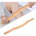 Wave Handle Massage Roller & Gua Sha Wooden Stick for Muscle Relaxation | Acupuncture & Body Scratching Tool - Shop Internationally - Buy Online on GoSupps.com