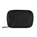 Naanle Pill Box 7 Day Pill Case Travel Pill Organizer Bag with Zipper Portable Weekly Case Compact Size for Vitamin Supplement Holder Solid Color Black