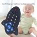 Rocket Shape Remote Control Baby Teething Toy - Food Grade Silicone Teether for Infants - Buy Online on GoSupps.com