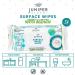 Surface Wipes with Bleach - All-Purpose 72 Count | Fresh Scent Lint Free Durable Cleaner for Kitchen Bathroom & Office - Buy Online on GoSupps.com