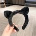 TQUXNGA Cat Ear Hair Hoop Woman Casual Skincare Makeup Headband for Home Travel s Cosplay Hair Accessories Black - Buy Online on GoSupps.com