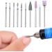 10 Pcs Nail Drill Bits Set - Tungsten Carbide & Ceramic Files for Acrylic Nails - Cuticle Polishing Tools for Gel Manicure & Pedicure at Home or Salon - Buy Online on GoSupps.com