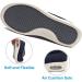 MEJORMEN Men's Adjustable Wide Width Diabetic Shoes for Elderly Swollen Feet - Navy - Buy Online on GoSupps.com