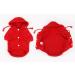 Idepet Dog Sweater - Warm Coat for Small Dogs & Cats | Chihuahua Puppy & Teddy Pudel | Red (L) - Buy Online on GoSupps.com