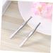 FRCOLOR Stainless Steel Eyebrow Clip Slant Tip Eyebrow Tweezer Eyebrow Tweezers Eyebrow Tool Eyebrow Removal A011 Flat Oblique Tip - Buy Online on GoSupps.com
