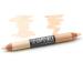 SUSAN POSNICK COSMETICS  COLORCORRECT: (C1/Light) Highlighter Contour Corrector 2 Color Concealer Stick/Cruelty Free/Healthy Natural Makeup US