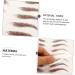 SKISUNO Eyebrow Pen 9 Sheets Waterproof Eyebrow Stickers Grooming Shaping Eyebrow Sticker Makeup Brow Sticker Hair 3d - Buy Online on GoSupps.com