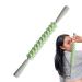 Qurygin muscle scooter stick body massage sticks-body roller stick for muscle relaxation-neck massage tab sports lover multi-purpose rolls for yoga gym travel schools green