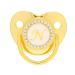 Golden Ultra-Light Silicone Pacifier 0-6 Months | Soft BPA-Free Infant Pacifier with Clip | Safe & Stylish Baby Soother for 6-18 Months - Buy Online on GoSupps.com