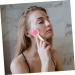 VINTORKY Face Exfoliator Brush Manual Cleaning Tools Bath Scrubber Irish Accessories for Skin Brush Face Wash Face Scrub Facial Cleansing Brush Travel Beauty Tools Handheld 13x5cm Sky-blue - Buy Online on GoSupps.com