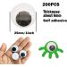 200pcs Self Adhesive 1 Inch Googly Eyes for Crafts - DIY Decoration Accessories - Buy Online on GoSupps.com