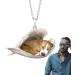 Hujinkan Pendant Chain Necklace Women Stainless Steel Sleeping Angel Dog Wings Necklace Fashion Jewelry Accessory Angle Necklace For New Year Anniversary Dating Easter Thanksgiving Gifts 4 - Buy Online on GoSupps.com