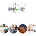 Professional Soundproof Earplugs for Sleep | Noise Reduction Earplugs with Wire - 6 Pairs (Color B) for Ultimate Hearing Protection - Buy Online on GoSupps.com