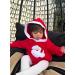 PythJooh Baby Christmas Romper | Merry Santas Hoodie Costume for Infants 0-24M - Buy Online on GoSupps.com