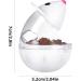 PORTOWN Cat Food Ball Dispenser - Slow Feeder Toy for Interactive Training (Pink White) - 4 Pcs - Buy Online on GoSupps.com