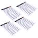 FOMIYES 12 Pcs Eyebrow Stickers Makeup Stickers Hair Eyebrows Brown Imitation Eyebrow Stencil Make up 3d - Buy Online on GoSupps.com