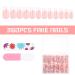 Cobee Square Long Press on Nails - 360 Pcs French Tip Nude False Nails for Women and Girls - Buy Online on GoSupps.com