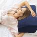 Memory Travel Cushions - Ergonomic Cotton Neck Support Pillows for Pain Relief | Dark Blue Eyelash Extension Headrest - Buy Online on GoSupps.com
