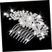 Ipetboom Bridal Wedding Hair Comb Floral Rhinestone Hair Pin Bride Hair Comb Wedding Rhinestone Hair Comb - Buy Online on GoSupps.com