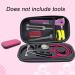 Stethoscope Carry Case | Hard Protective Storage Box Organizer | EVA Travel Bag for Doctors & Nurses (Pink - Buy Online on GoSupps.com