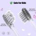 Dada-Tech Baby/Kids Electric Toothbrush Replacement Heads - 4 Medium Heads for DT-BB1 DT-K6 SG-513 SG-977 - International Shipping - Buy Online on GoSupps.com