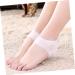 Ipetboom Heel Protective Sleeve 6 Pairs Clear Jel Silicone Gel Silicone Ankle Cover Gel Foot Socks Gel Ankle Protectors Shoe Mats Shoe Pads Ankle Socks Insole Heel White Heel Socks - Buy Online on GoSupps.com