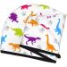 Colorful Dinosaur Microfiber Hair Towel | Super Absorbent Quick Drying Turban for Curly Long Thick Hair | Hair Wrap Bonnet Cap for Women Girls & Kids - Buy Online on GoSupps.com