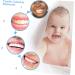 Skisuno Silicone Baby Toothbrush & Massage Toy - Gentle Fingerbrush for Baby Oral Care (1 Pack Pink) - Buy Online on GoSupps.com