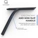 GTEWERK 9 Inch Black Shower Squeegee for Glass Doors and Windows - Small Rubber Squeegee for Cleaning Shower and Window - Glass Cleaner for Shower Doors - Buy Online on GoSupps.com