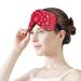 Buy Red Western Paisley Sleep Mask for Women - Adjustable Eye Shades with Elastic Strap for Ultimate Comfort - Buy Online on GoSupps.com