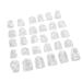 Gernie 30 Pieces Toe Sleeves - Protective Covers for Onychomycosis Calluses & Bunion Relief | Anti-Wear Rubber Protectors for Toes & Ankles - Buy Online on GoSupps.com