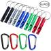 10 Pack Aluminum Survival Whistles with Carabiners - Emergency Whistle Set for Sport, Referee, Hiking, Camping - Buy Online on GoSupps.com