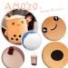 AMOZO Cute Cartoon Boba Milk Tea Plush Doll - 35cm Beige Giant Bubble Plushie Stuffed Tea Cup Pillow Gift Toy - Buy Online on GoSupps.com