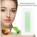 Facial Wax Strips - At-Home Hair Removal Kit with 40 Face Wax Strips for Eyebrows and Lips - Sensitive Skin Friendly - Green - 40 Count - Buy Online on GoSupps.com