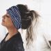Zoestar Boho Headscarf Set - Stylish Striped Twisted Bandeau Hair Wraps for Women & Girls (3 Pieces) | Vintage Hair Accessories - Buy Online on GoSupps.com