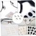 Marmerdo 20 Leaves Sponge Nose Pads for Glasses & Sunglasses - Comfortable Eva Cushion Sorted Colors 1x0.8x0.1cm - Buy Online on GoSupps.com