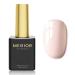 MEGIOR Pink Gel Nail Polish 15ml Baby Pink Spring Gel Polish 1PC Soak Off UV LED Nail Gel Polish for Nail Art Manicure Salon DIY Home for Women Girls Nails