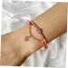 Magiclulu Rose Gold Cuff Bracelet for Women - Star & Pentagram Design Strass Jewelry Elegant Arm Loop - Perfect for Any Occasion 19.5*1.2cm - Buy Online on GoSupps.com