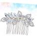 Didiseaon 1pc Barrettes for Women Bridal Hair Comb Rhinestone Headpiece Rhinestone Hair Comb Hair Jewels for Women Flower Girl Hair Accessory Tiara Bride Hair Accessories Wedding - Buy Online on GoSupps.com