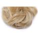 Scrunchy Bun Updo Hairpiece | Wavy Curly Messy Hair Bun Extension | Gold Blonde Mix Bleach Blonde Chignon - Buy Online on GoSupps.com