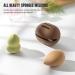 FERYES 2 PCS Makeup Sponge Holder - Silicone Beauty Blender Case for Travel | Black & Brown Makeup Sponge Organizer - Buy Online on GoSupps.com