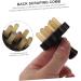 SkiSuno Portable Gua Sha Massage Tool - Scalp Cleaning Brush & Head Massage Device (7.5x6cm Black) - International Shipping Available - Buy Online on GoSupps.com