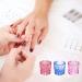 NAUZE 4 Pieces Nail Glass Crystal Cup Professional Make-up Crystal Glass Beauty Cups Nail Art Transparent Cup Tool for Nail Art Manicure Care - Buy Online on GoSupps.com