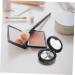 SOESFOUFU 20 Pcs Eye Shadow Box Compartment Eyeshadow Case Eye Shadow Pallets Blush Powder Black Plastic - Buy Online on GoSupps.com