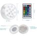Underwater LED Pool Lights - 4 Pack with Remote Control IP68 Waterproof 16 RGB Modes for Garden Pond & Party Lighting - Buy Online on GoSupps.com